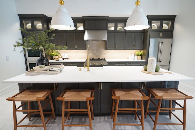 Inside the Toll Brothers Design Studio in Fort Washington.