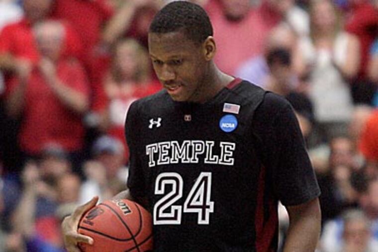 Lavoy Allen finished his senior season with 11.6 points and 8.6 rebounds for the Owls. (Yong Kim/Staff Photographer)
