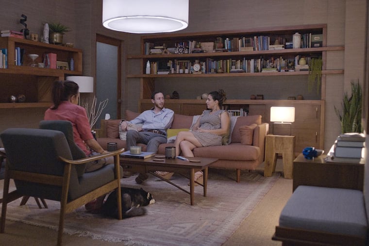 Michael, left, and Michal in "Couples Therapy."
