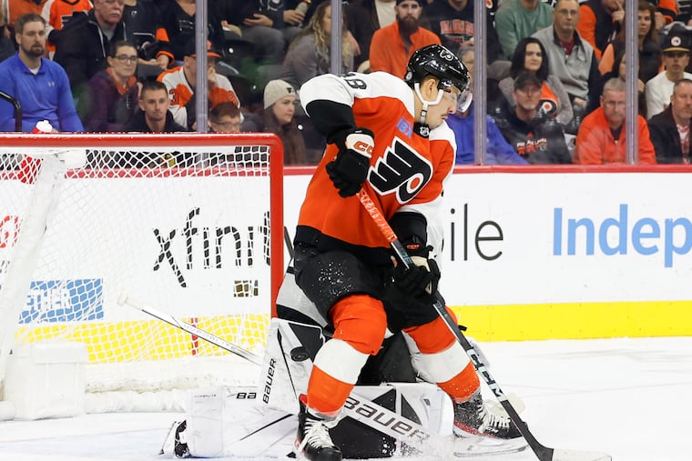 Morgan Frost is hoping to prove to John Tortorella that he should be in the lineup every single night.