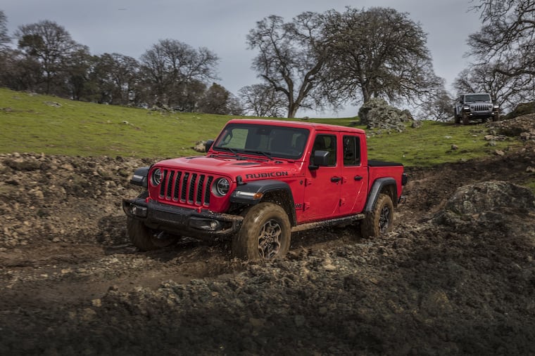The 2020 Jeep Gladiator takes the Jeep Wrangler and turns it into a pickup with a five-foot bed
.