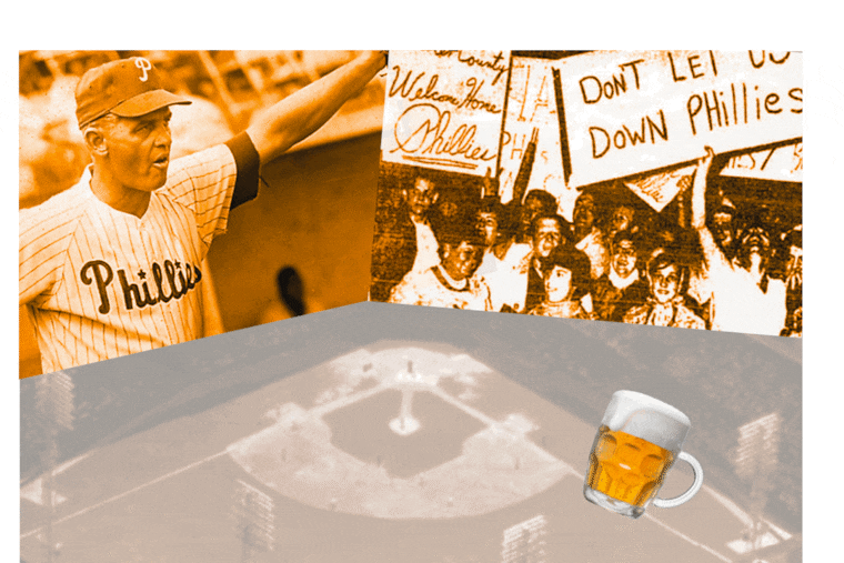 In 1961 — while in the midst of a 107-loss season — the Phillies started selling beer at their games, bringing together for the first time in Philadelphia two of life’s “simple and eternal pleasures.”