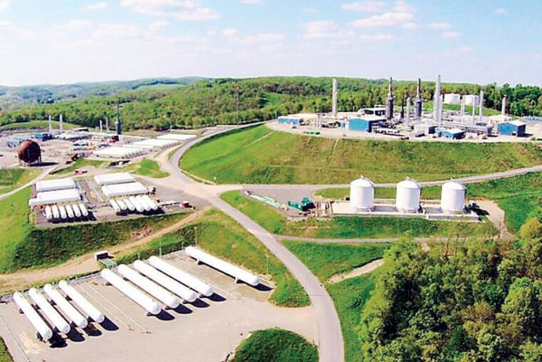 MarkWest plant in Houston, Pa.