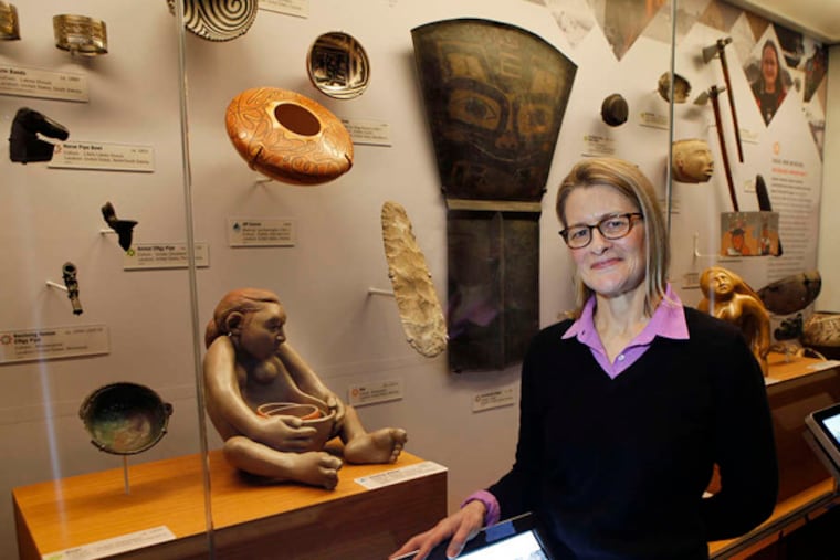 Lucy Fowler Williams is the organizer of the exhibition "Native American Voices," which opens Saturday. ( MICHAEL S. WIRTZ / Staff Photographer )