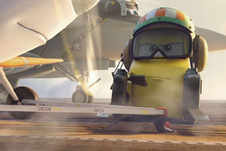 "Planes" characters prepare to take flight - something this disappointing Disney animation never does.