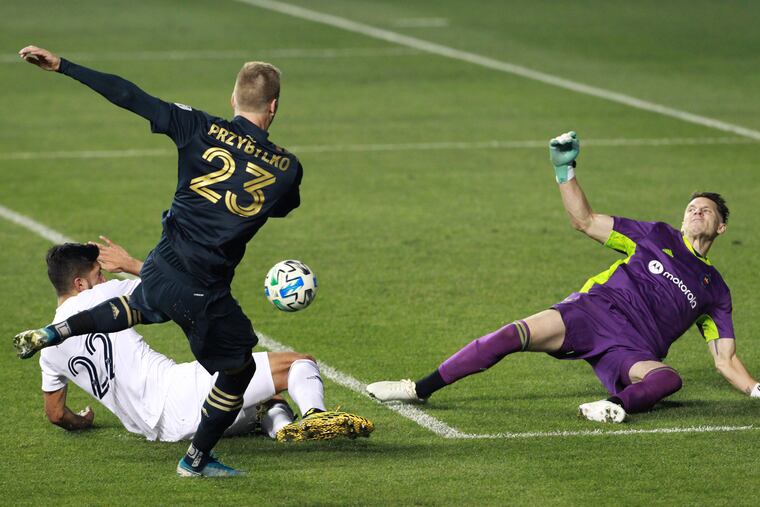 Kacper Przybylko has just one goal in his last 10 games for the Union.