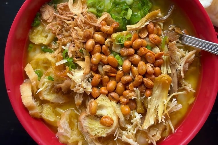 The chicken congee at Griddle & Rice is halal.