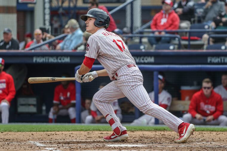 Adam Haseley is being promoted to the IronPigs.
