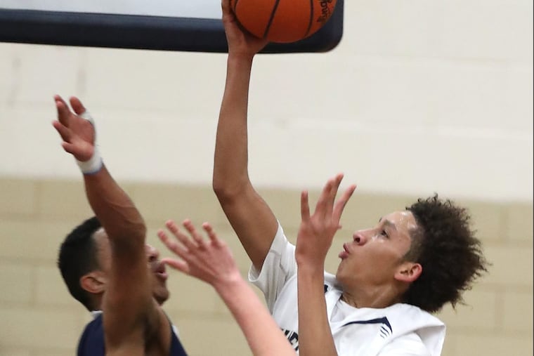 Jack Clark of Cheltenham goes up for a shot against Spring-Ford in the 2nd quarter of last season’s District 1 Class 6A playoffs.