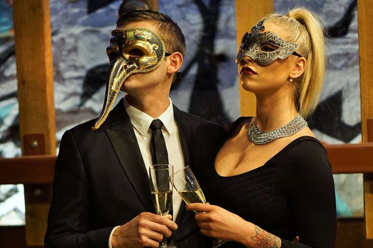 Masked merry-making at U-Bahn's Eyes Wide Shut Masquerade.