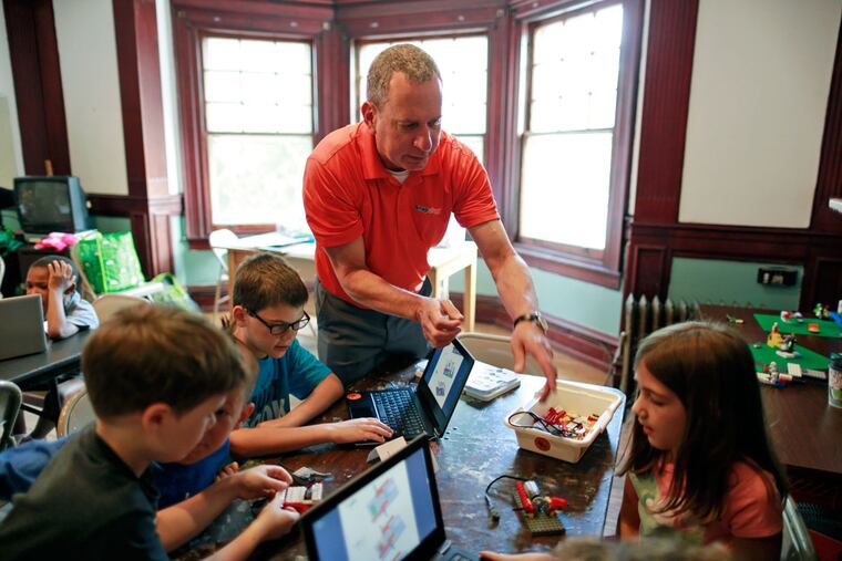 Larry Davis is building his own business out of Legos. His Snapology franchise, serving Philadelphia and part of the Main Line, is addressing the STEAM deficiency of today's children.