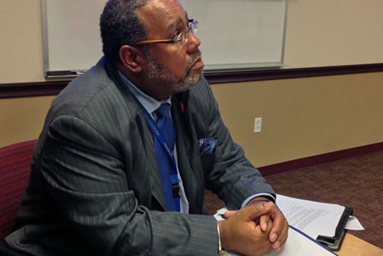 Roland Lamb, director of the city's Office of Addiction Services, discusses the city's latest drug-use statistics. ( William Bender / DAILY NEWS STAFF )