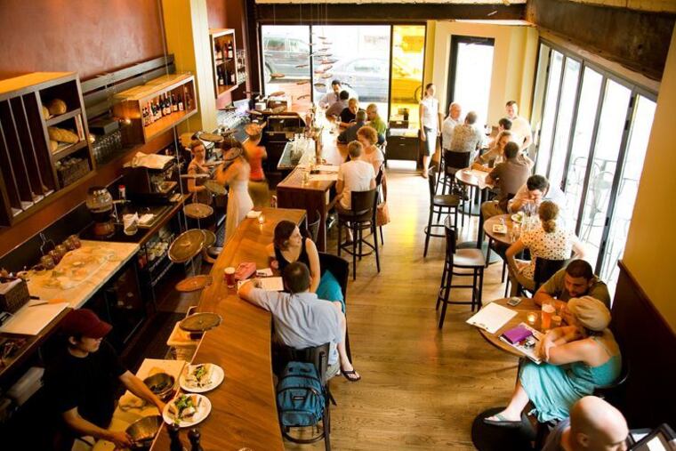 Tria's Washington Square West location opened in 2007 at 12th and Spruce Streets.