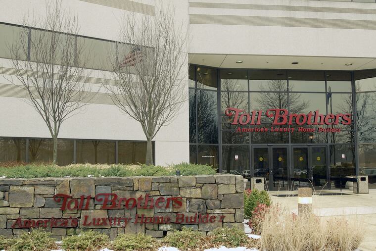 Toll Brothers corporate headquarters in Horsham, Pa.