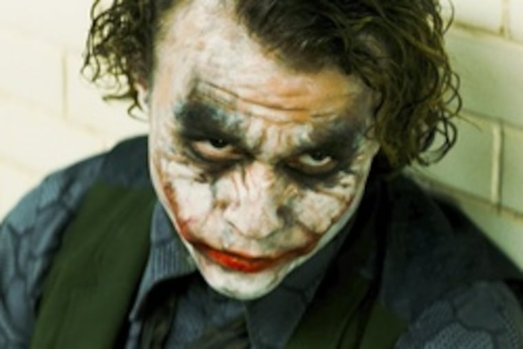 The Joker, as played by Heath Ledger in "The Dark Knight," is the most exciting character for women over the boring, predictable good guys, Batman (played by Christian Bale) and Harvey Dent (played by Aaron Eckhart).
