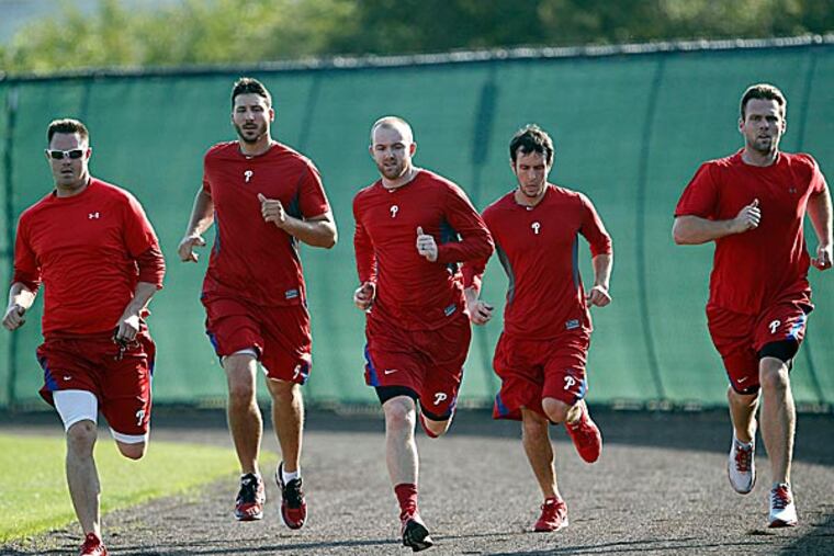 With pitchers and catchers scheduled for their first workout on Wednesday, the Phillies have no shortage of questions to answer. (Yong Kim/Staff Photographer)