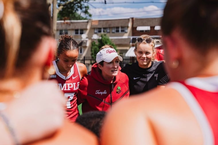 Michelle Vittesse is in her fifth season as the Temple field hockey head coach. Last year, she led the Owls to a Big East championship appearance.