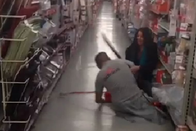 Santonastasso's duo of "zombie prank" videos, in which he paints his face with gruesome wounds, crawls through store aisles and scares the hell out of unsuspecting shoppers, has cemented his cyber celebrity status.