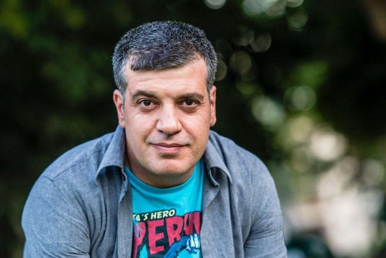 Sayed Kashua , a Palestinian who writes in Hebrew and now lives in Illinois, will speak at the Free Library. KARL GABOR