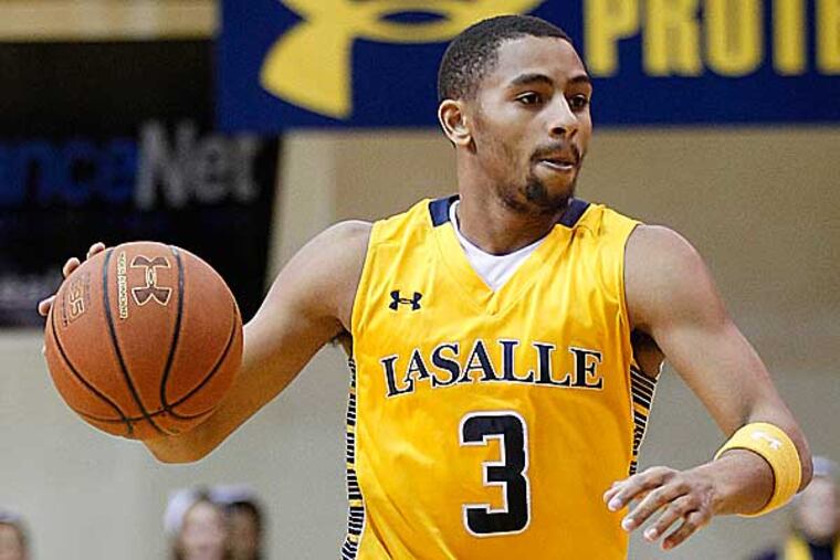 Tyreek Duren and La Salle had no issues with undermanned Penn at Gola Arena, winning, 74-57, in a game that really was not that close. (Yong Kim/Staff Photographer)