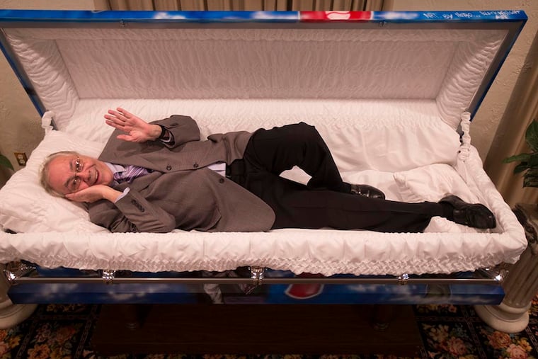 He has his last public appearance all figured out. If you want to change anything, you'll have to do it over his dead body. DAVID SWANSON / STAFF PHOTOGRAPHER