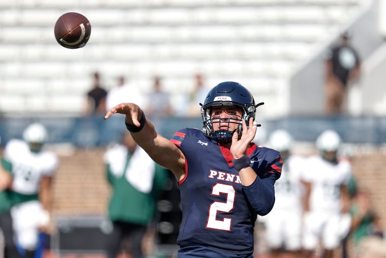 Liam O’Brien spent four seasons at Penn. The quarterback will join Cincinnati next season.