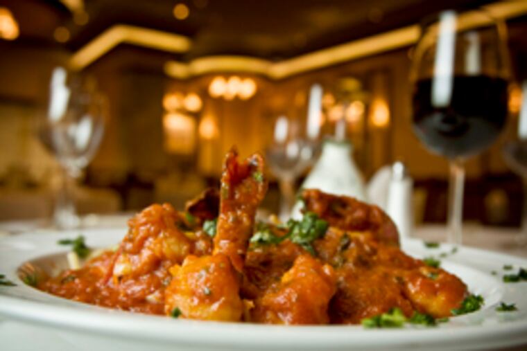 Patsy's premade sauces get an extra touch in the kitchen, notably so on shrimp with marinara.