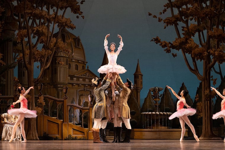 Philadelphia Ballet dancer Nayara Lopes is Aurora in Angel Corella's "Sleeping Beauty."