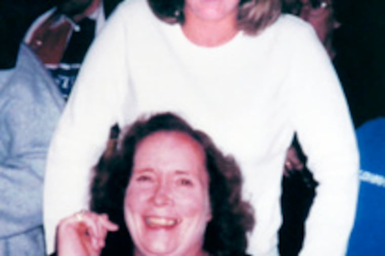Linda Reis and daughter Christine Eberle. In 2001, two men abducted Eberle from a PATCO station in Camden and later killed her.