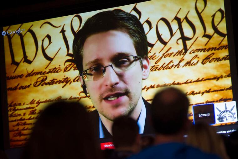 Edward Snowden , who has been living in exile in Russia, during a virtual conversation in Austin, Texas, in March. In an NBC interview this week, he said efforts to play down his knowledge sold him short. Bloomberg