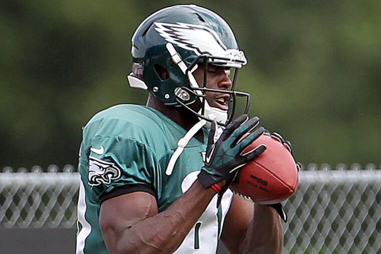 Eagles wide receiver Ifeanyi Momah. (Yong Kim/Staff Photographer)