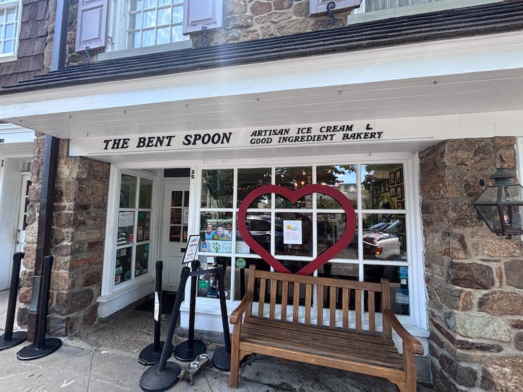 The Bent Spoon has been making artisanal ice cream on Palmer Square since 2004.