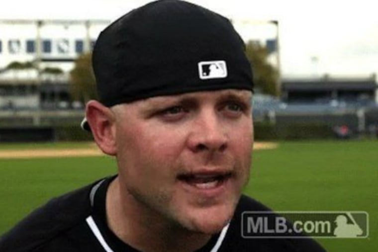 This image is from a Yankees video in which player recreated a scene from "The Sandlot."