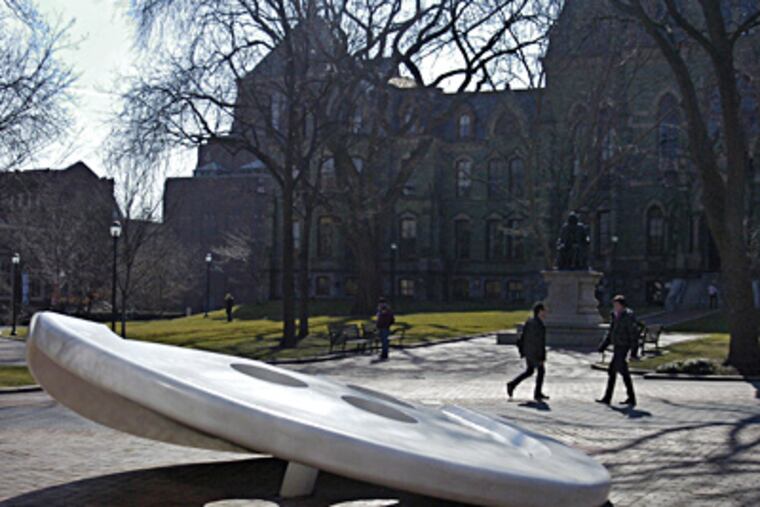 The University of Pennsylvania has joined a group of top universities, including Princeton, that will begin offering select courses online for free through an online education company. ALEX REMNICK / Staff Photographer, file