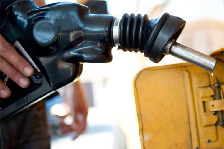 Gas pump prices. (File photo)