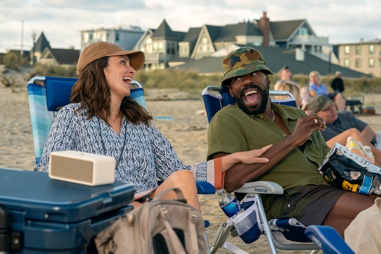 Tina Fey as Kate and Colman Domingo as Danny season two of the Netflix comedy 'The Four Seasons,' premiering May 28.