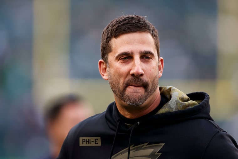 Philadelphia Eagles head coach Nick Sirianni blew it against the Giants.