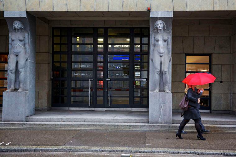 The headquarters of Rahn & Bodmer Co. in Zurich, Switzerland. The private bank said it was cooperating with a U.S. Department of Justice probe into cross-border accounts of American clients.