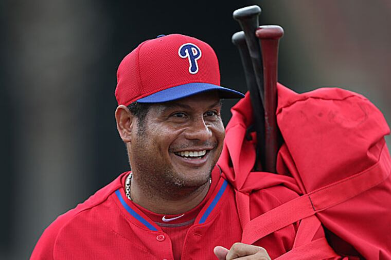 Phillies outfielder Bobby Abreu. (David Maialetti/Staff Photographer)