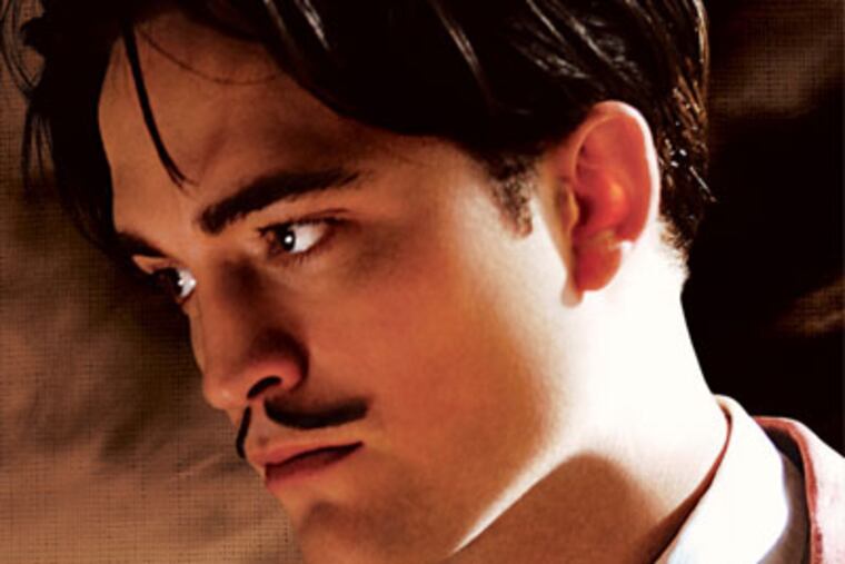 Twilight's Robert Pattison plays a young Salvador Dali in the film "Little Ashes."