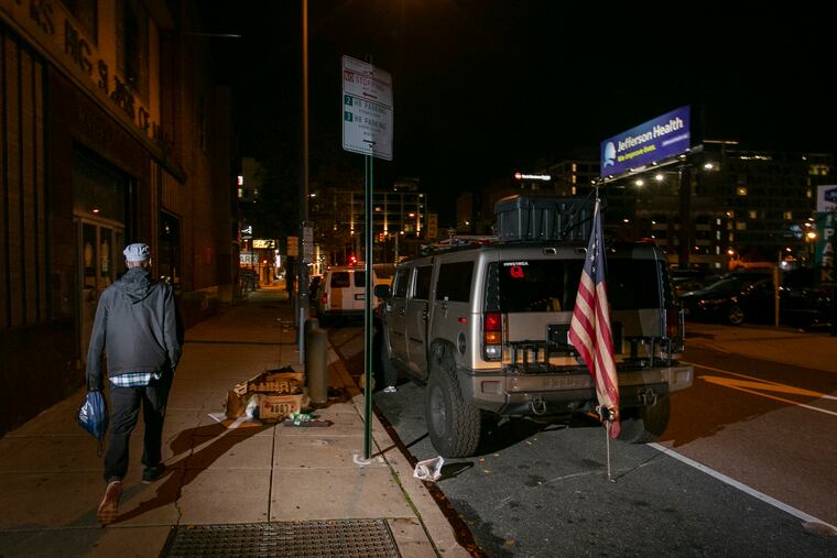 Antonio Lamotta and Joshua Macias drove this Hummer with guns and ammunition to Philadelphia after the 2020 presidential election.