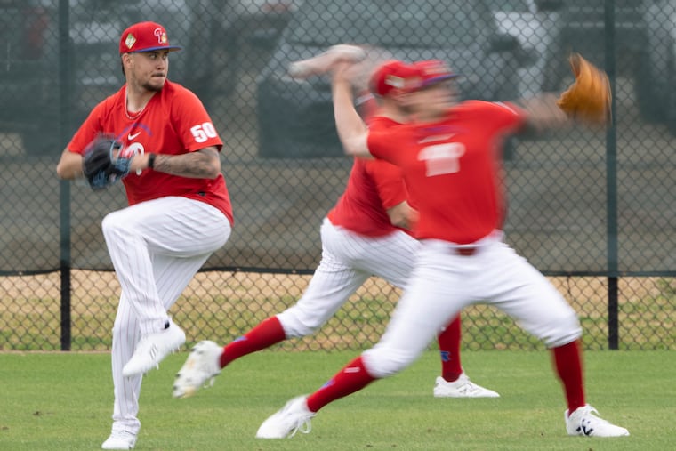 Phillies pitcher Orion Kerkering is one step closer to testing out his new pitch against hitters.
