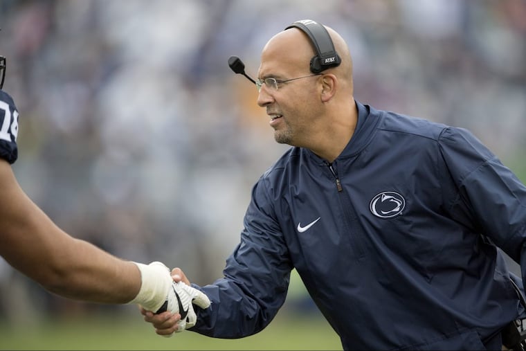 Penn State coach James Franklin didn’t have to go far to find his latest recruit.
