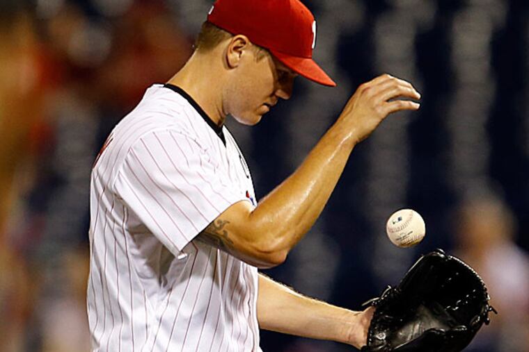 Phillies closer Jonathan Papelbon. (Yong Kim/Staff Photographer)