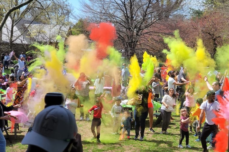 The Festival of Colors celebrates Holi at the Philadelphia Zoo on April 25, 2026.
