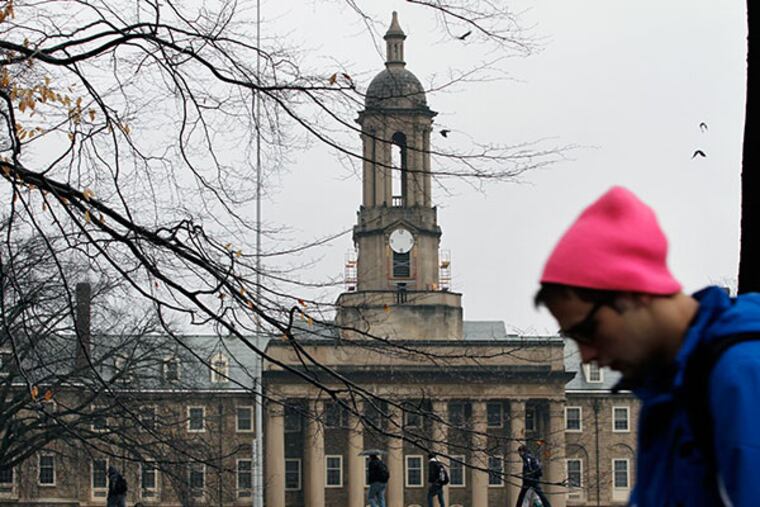 Old Main on the Penn State campus in State College, Pa.