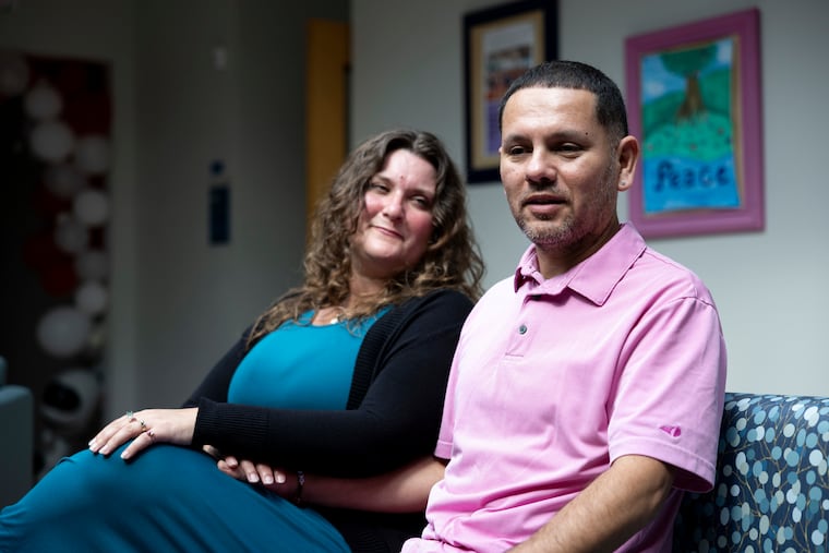Angela and Carlos Della Valle, photographed at Central Presbyterian Church in Downingtown in May. Marielena Hincapié writes that Carlos' welcome back to Downingtown after nearly a year in detention demonstrated that Americans across political lines can still come together around a simple principle: Families who have built their lives here should not be torn apart unnecessarily.