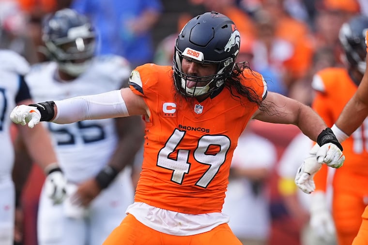 Denver Broncos linebacker Alex Singleton was a staple of the Eagles defense in the early years of the Nick Sirianni era.