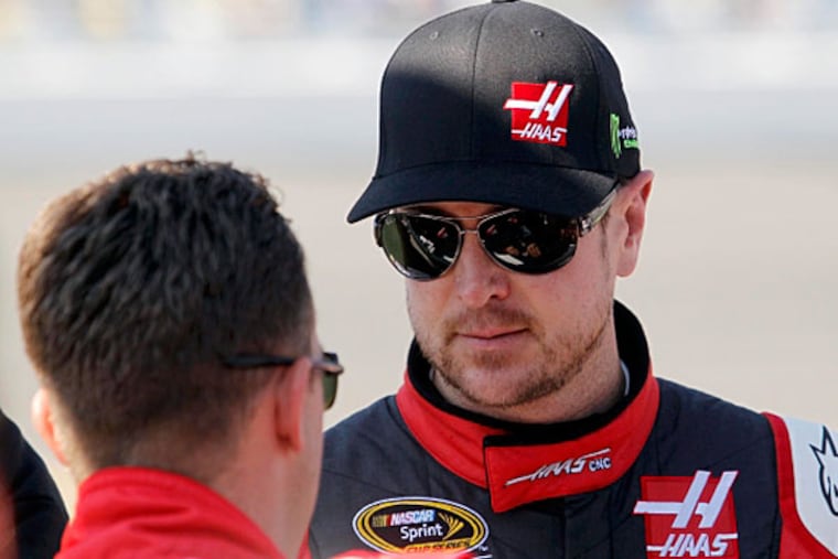 NASCAR Sprint Cup Series driver Kurt Busch (41) during qualifying for the Daytona 500 at Daytona International Speedway. (Peter Casey/USA TODAY Sports)
