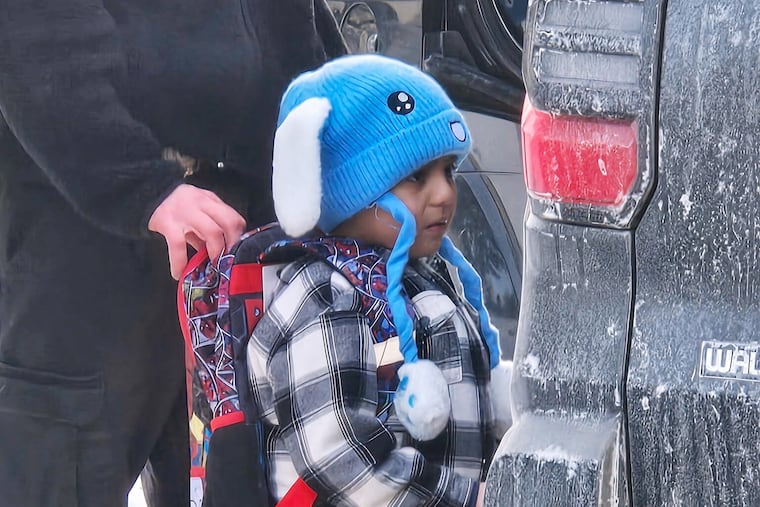 Liam Conejo Ramos, 5, was detained by U.S. Immigration and Customs Enforcement officers after arriving home from preschool on Jan. 20 in a Minneapolis suburb.